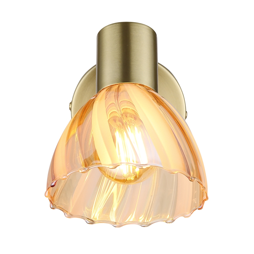 Globo - Seinäkohdevalo 1xE14/40W/230V kulta