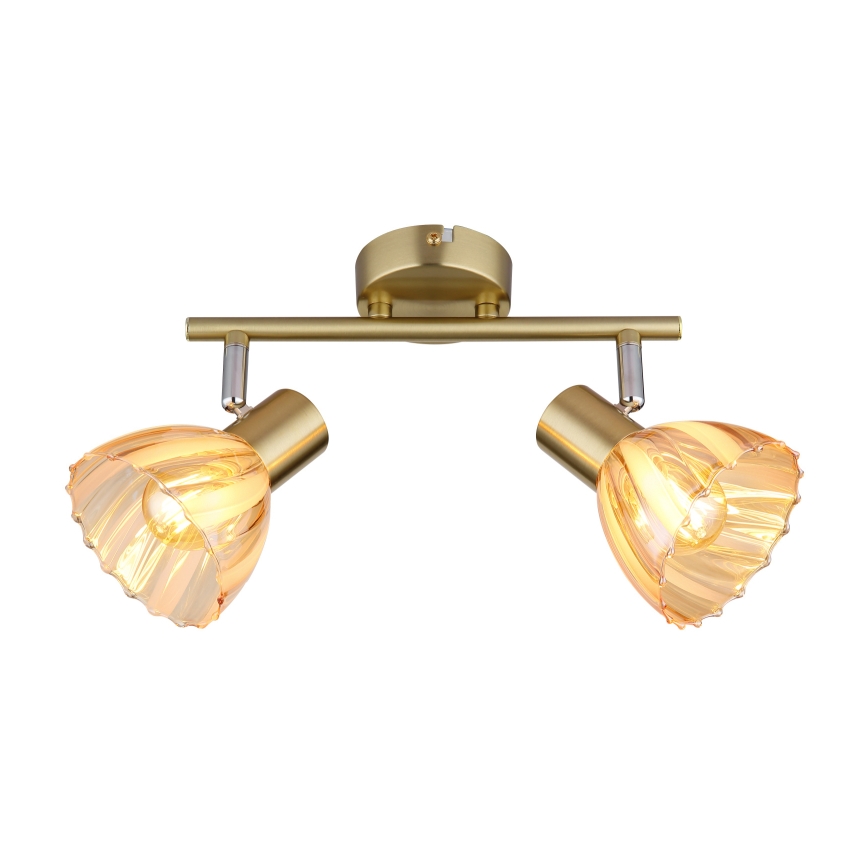 Globo - Kohdevalo 2xE14/40W/230V kulta