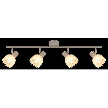 Globo - Spottivalaisin 4xE14/40W/230V