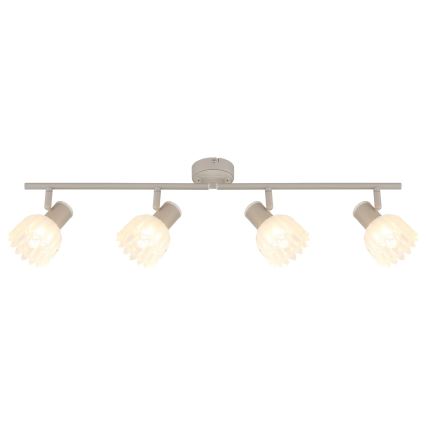 Globo - Spottivalaisin 4xE14/40W/230V