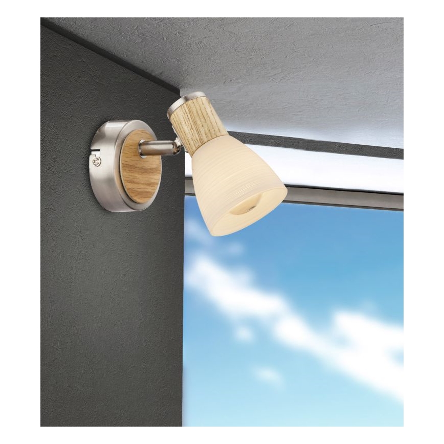 Globo - Kohdevalo 1xE14/40W/230V tuhka