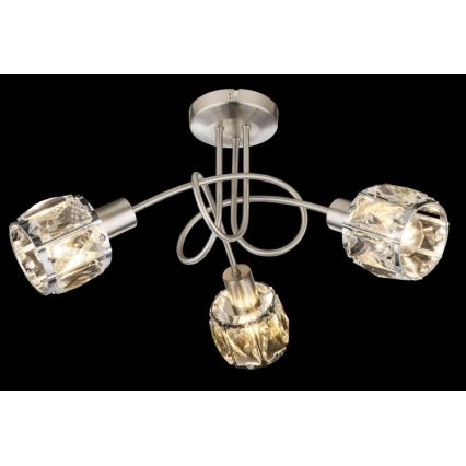 Globo - Kiinteä kattokruunu 3xE14/40W/230V