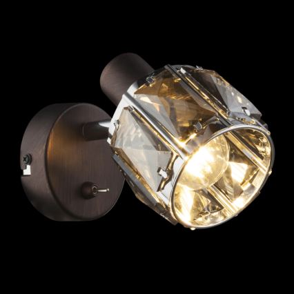 Globo 54357-1 - Seinävalaisin INDIANA 1xE14/40W/230V