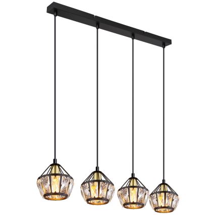 Globo - Kattokruunu johdossa 4xE14/40W/230V