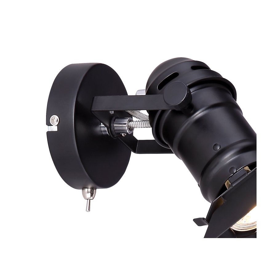 Globo - Seinään asennettava kohdevalaisin 1xGU10/50W/230V