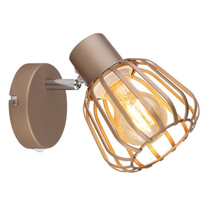 Globo - Seinään asennettava kohdevalaisin 1xE27/40W/230V