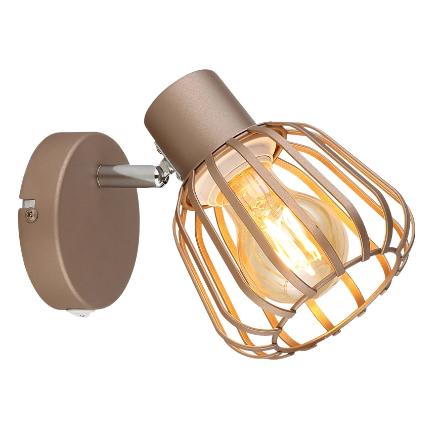 Globo - Seinään asennettava kohdevalaisin 1xE27/40W/230V