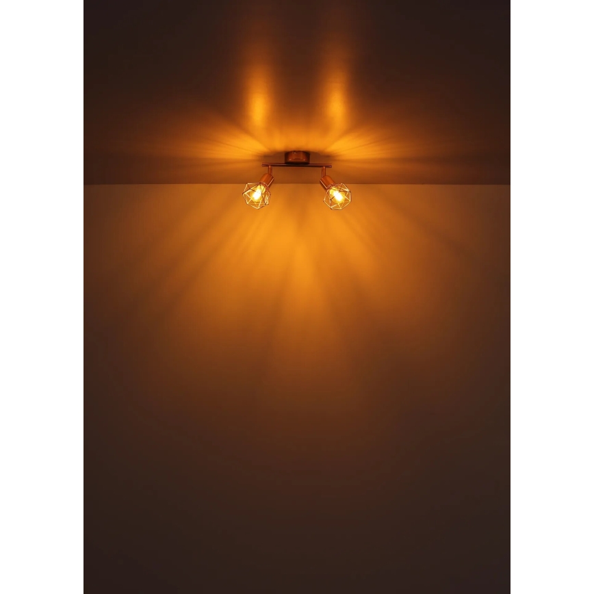 Globo - Kohdevalo 2xE14/40W/230V kulta