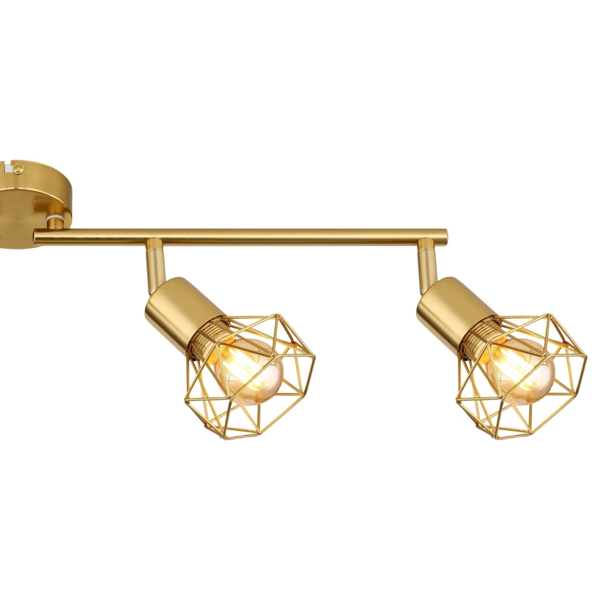 Globo - Kohdevalo 4xE14/40W/230V kulta