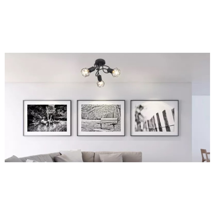 Globo - Kiinteä kattokruunu 3xE14/40W/230V