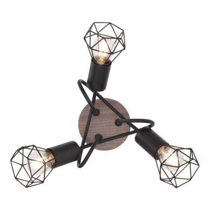 Globo - Pinta-asetettava kattokruunu 3xE14/40W/230V