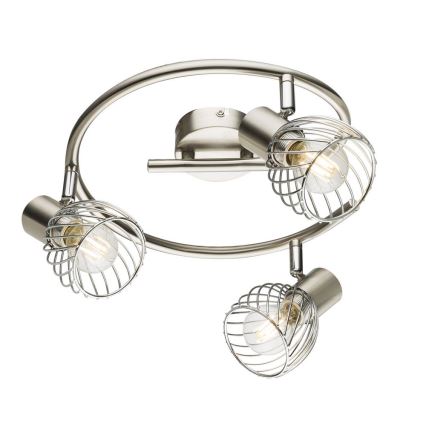 Globo - Kohdevalo 3xE14/40W/230V mattakromi