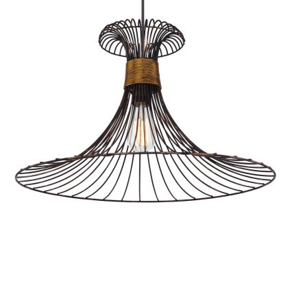 Globo - Kattokruunu narulla 1xE27/60W/230V