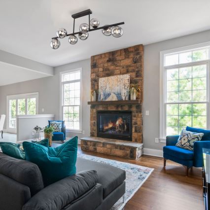 Globo - LED-riipuskattokruunu 9xG9/3W/230V