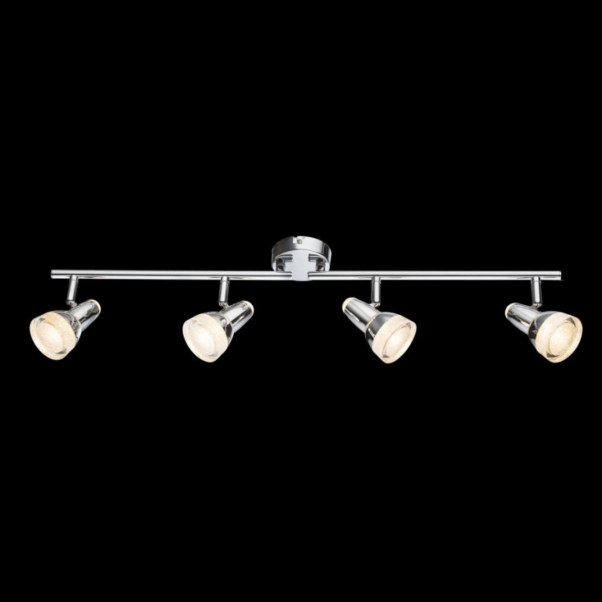 Globo - LED-kohdevalo 4xLED/4W/230V kiiltävä kromi