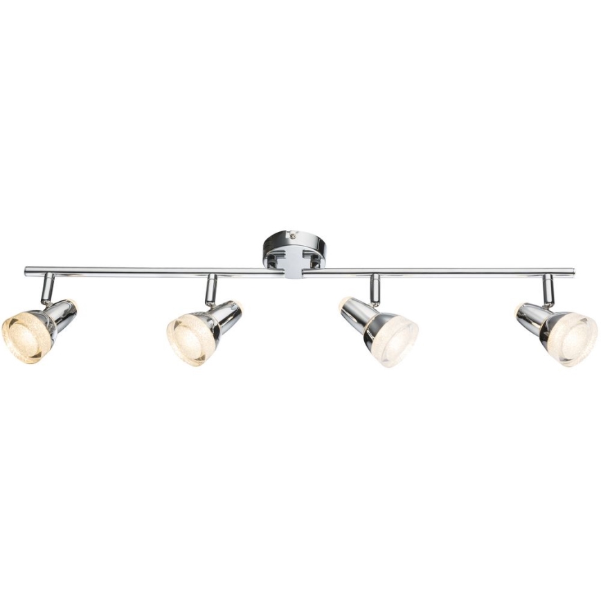 Globo - LED-kohdevalo 4xLED/4W/230V kiiltävä kromi