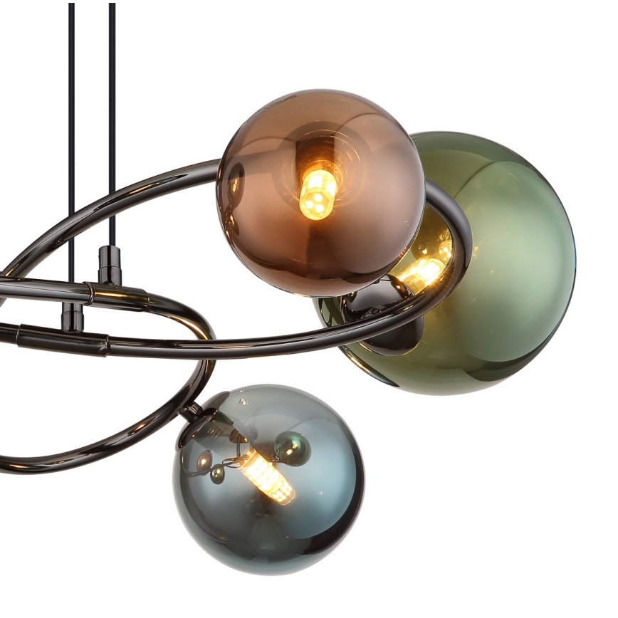 Globo - LED-kattokruunu johdossa 6xG9/3,5W/230V