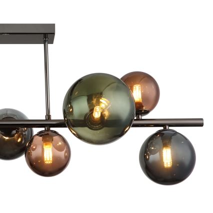 Globo - LED-kattokruunu varrella 9xG9/3W/230V