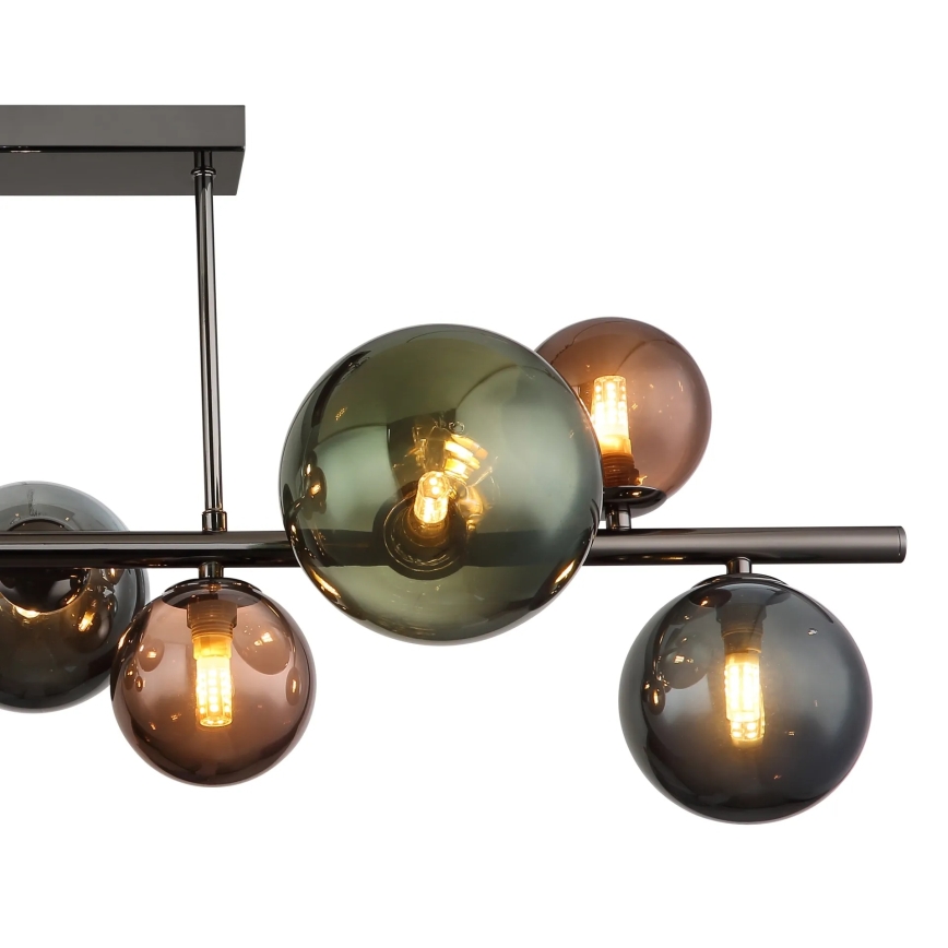 Globo - LED-kattokruunu varrella 9xG9/3W/230V