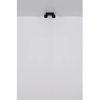 Globo - LED-kohdevalaisin 2xLED/6W/230V musta
