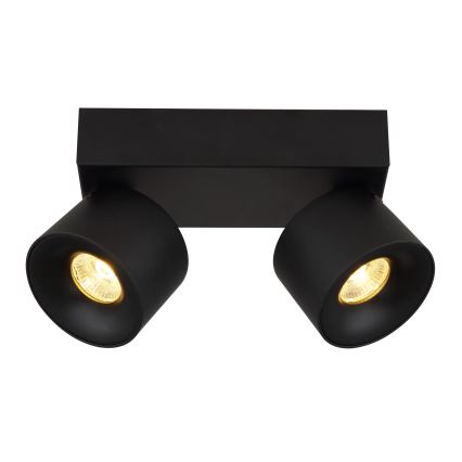 Globo - LED-kohdevalaisin 2xLED/6W/230V musta