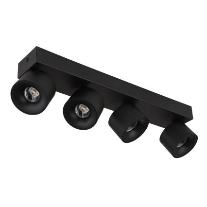 Globo - LED-kohdevalaisin 4xLED/6W/230V musta