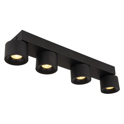 Globo - LED-kohdevalaisin 4xLED/6W/230V musta