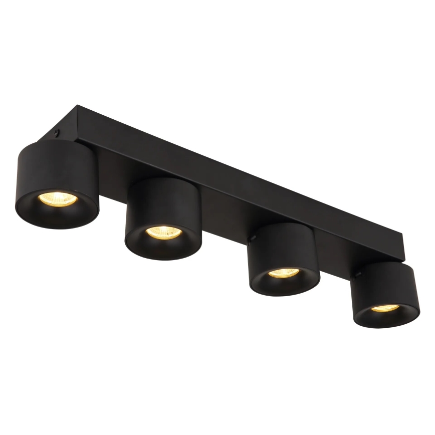 Globo - LED-kohdevalaisin 4xLED/6W/230V musta