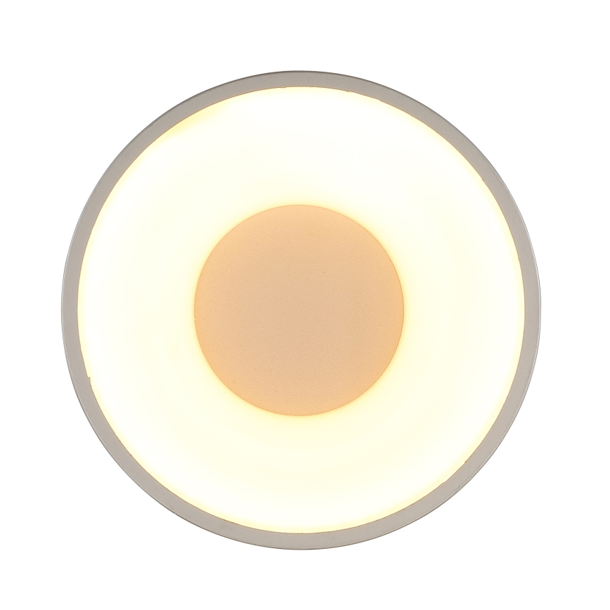 Globo - LED-kattovalaisin LED/12W/230V Ø 15 cm 3000K messinki