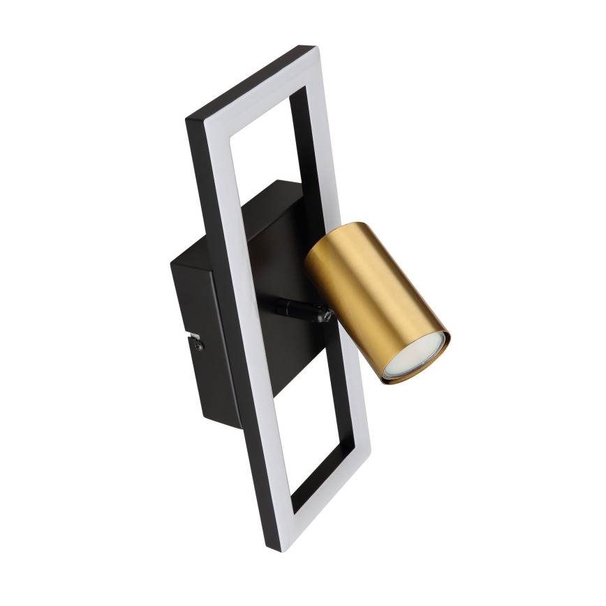 Globo - LED-seinävalaisin 1xGU10/5W/230V + LED/12W/230V