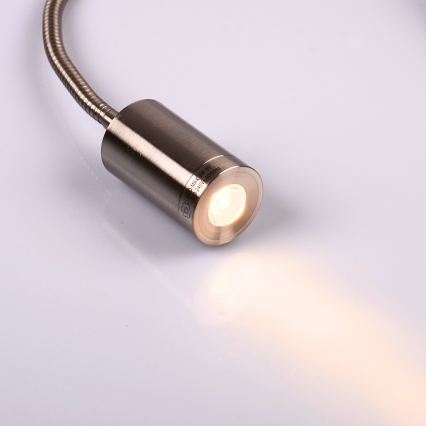 Globo - taipuisa LED-lukuvalo LED/3W/230V