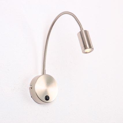 Globo - taipuisa LED-lukuvalo LED/3W/230V