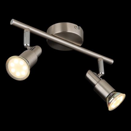 Globo - LED-kohdevalaisin 2xGU10/3W/230V