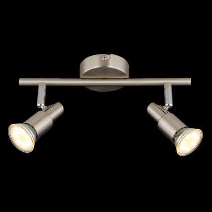 Globo - LED-kohdevalaisin 2xGU10/3W/230V