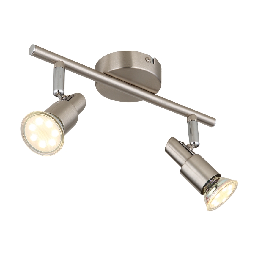 Globo - LED-kohdevalaisin 2xGU10/3W/230V