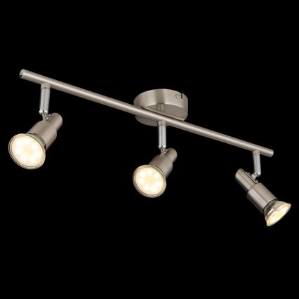 Globo - LED-kohdevalaisin 3xGU10/3W/230V