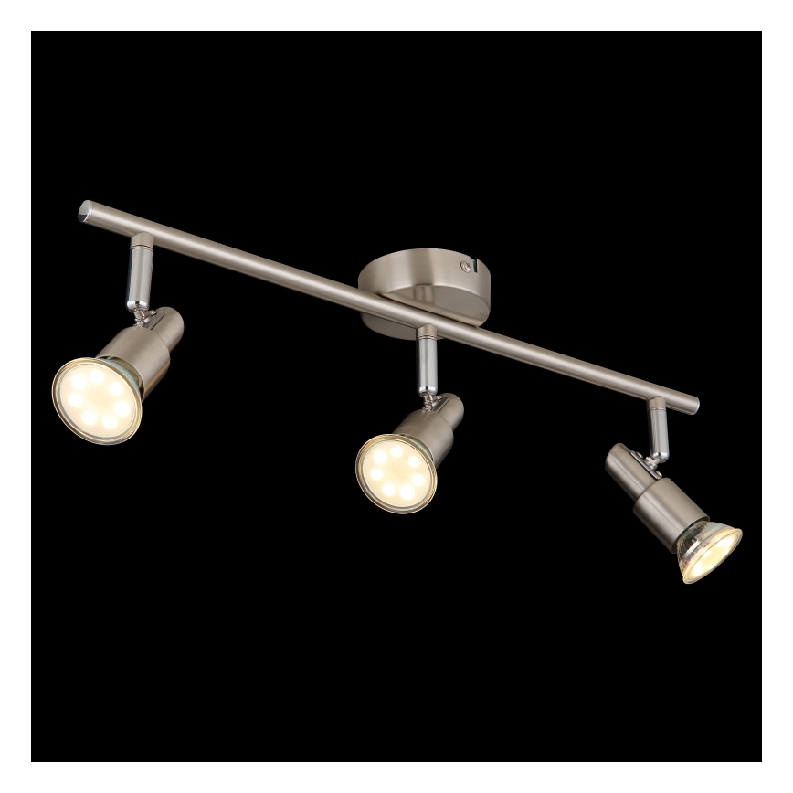 Globo - LED-kohdevalaisin 3xGU10/3W/230V