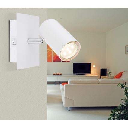 Globo - Seinäkohdevalo 1xGU10/25W/230V