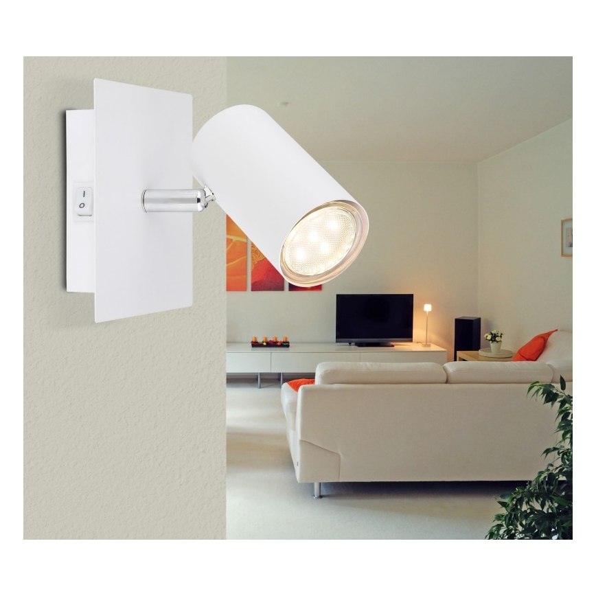 Globo - Seinäkohdevalo 1xGU10/25W/230V