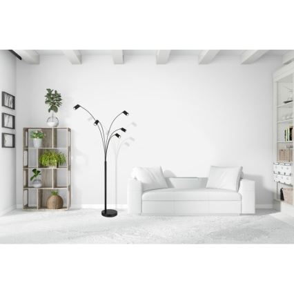 Globo - Lattialamppu 5xGU10/35W/230V