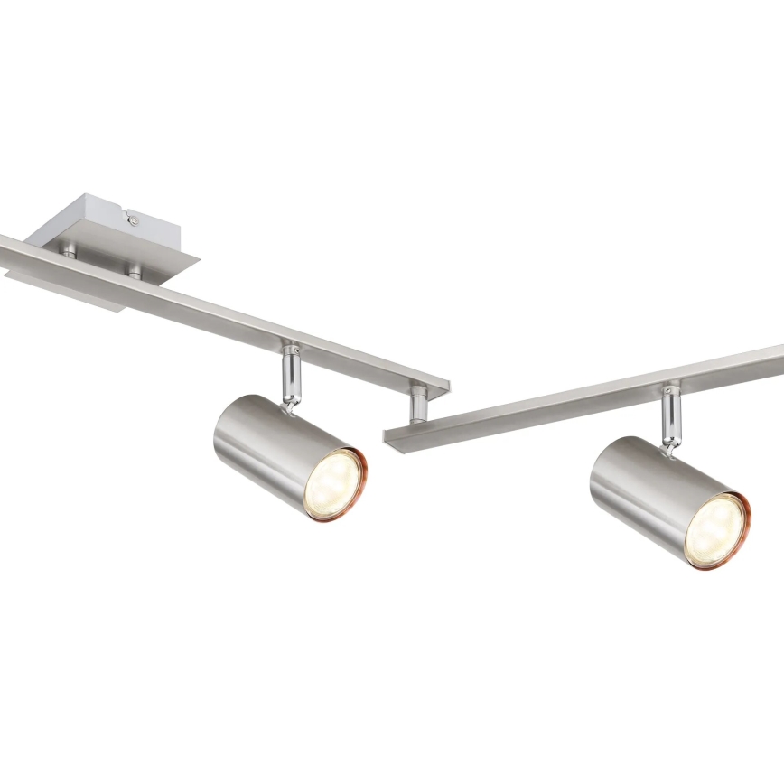 Globo - Kohdevalo 6xGU10/35W/230V mattakromi