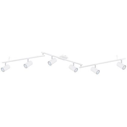 Globo - Kohdevalo 6xGU10/35W/230V valkoinen