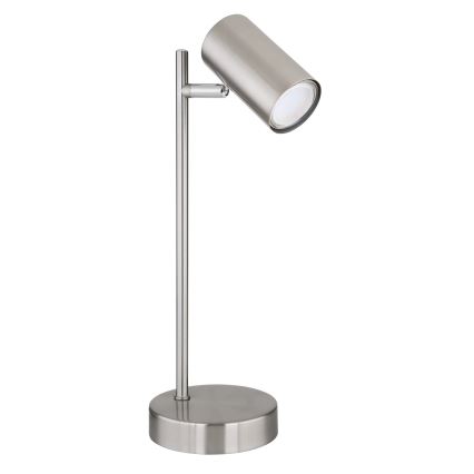 Globo - Pöytävalaisin 1xGU10/5W/230V mattakromi