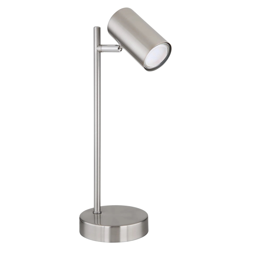 Globo - Pöytävalaisin 1xGU10/5W/230V mattakromi