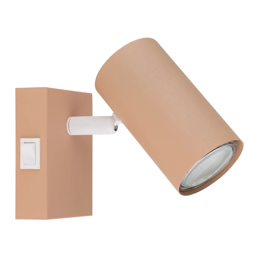 Globo - Seinäkohdevalo 1xGU10/25W/230V oranssi