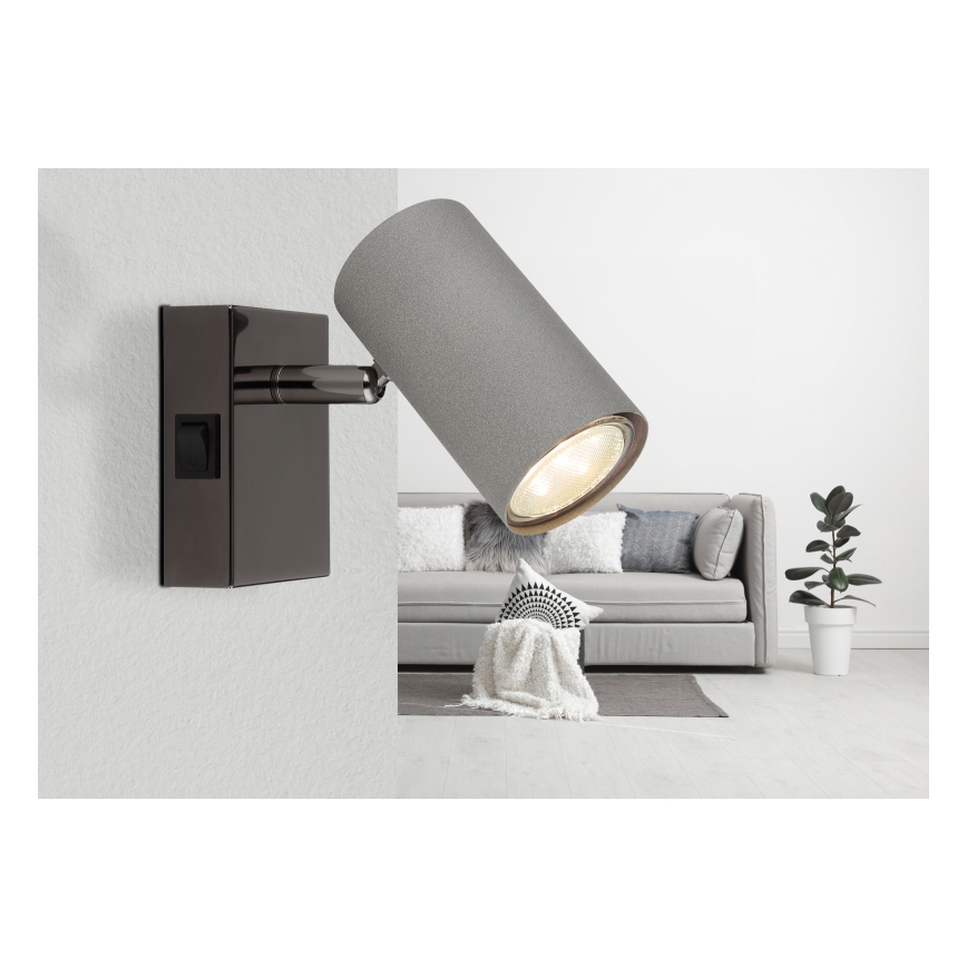 Globo - Seinäkohdevalo 1xGU10/25W/230V