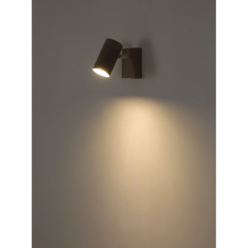 Globo - seinäspotti 1xGU10/25W/230V beige