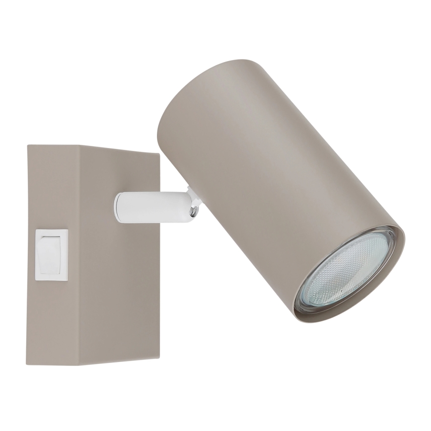 Globo - seinäspotti 1xGU10/25W/230V beige