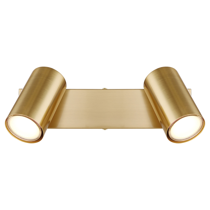 Globo - Kohdevalo 2xGU10/35W/230V kulta