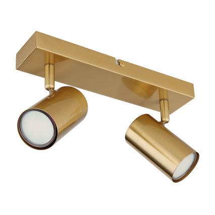 Globo - Kohdevalo 2xGU10/35W/230V kulta
